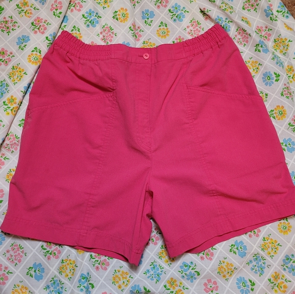 Vintage 80s pink mom shorts - Picture 7 of 11